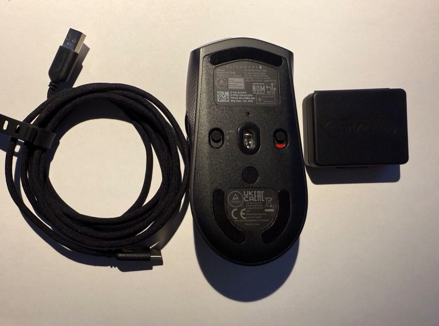Dell Maus: Mouse Dell Alienware Tri-Mode Wireless AW720M – Gebraucht aus Bülach von lid_gx9n 1