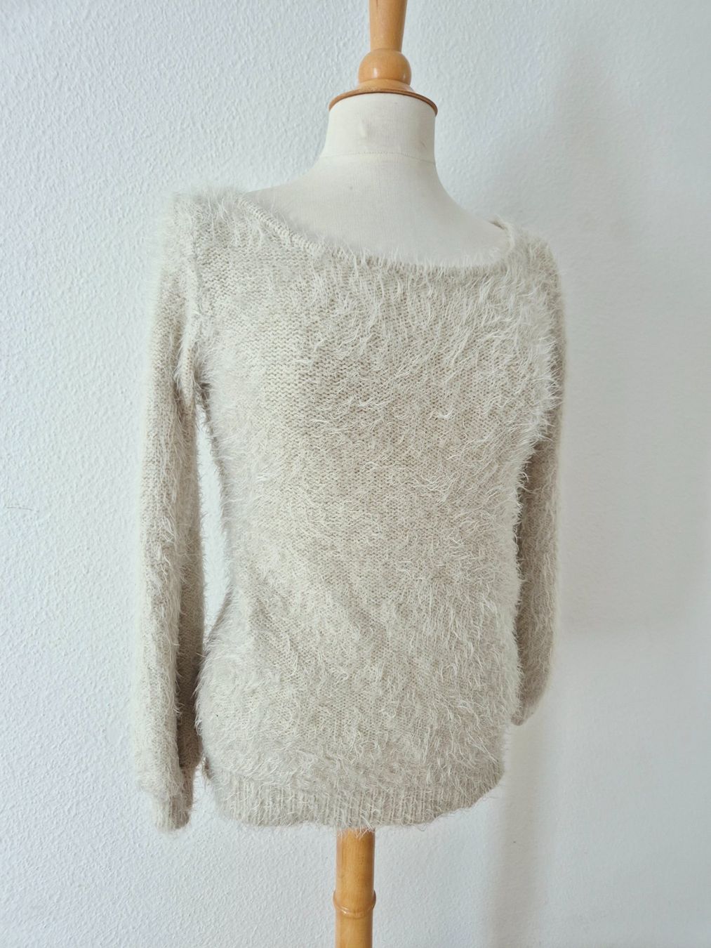 Pulls & Sweat-shirts: PULLOVER PULLI BEIGE S 36 FLAUSCHIG,  TOP ZU JEANS HOSE – D'occasion à Elsau par the-colorful-side 3
