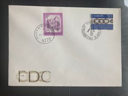 Liechtenstein 1965 FDC Europa CEPT / Österreich 1983 4S