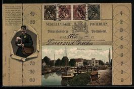 Almelo, Havenkom, Bildnis eines Postbote