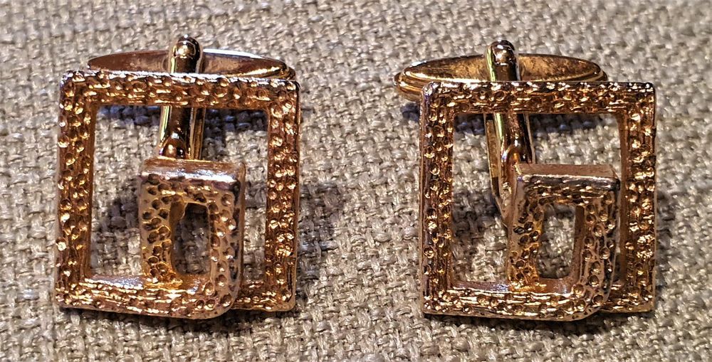 GIVBRO Herren Manschettenknöpfe Holz - Vintage Design Mit Aufbewahrungsbox