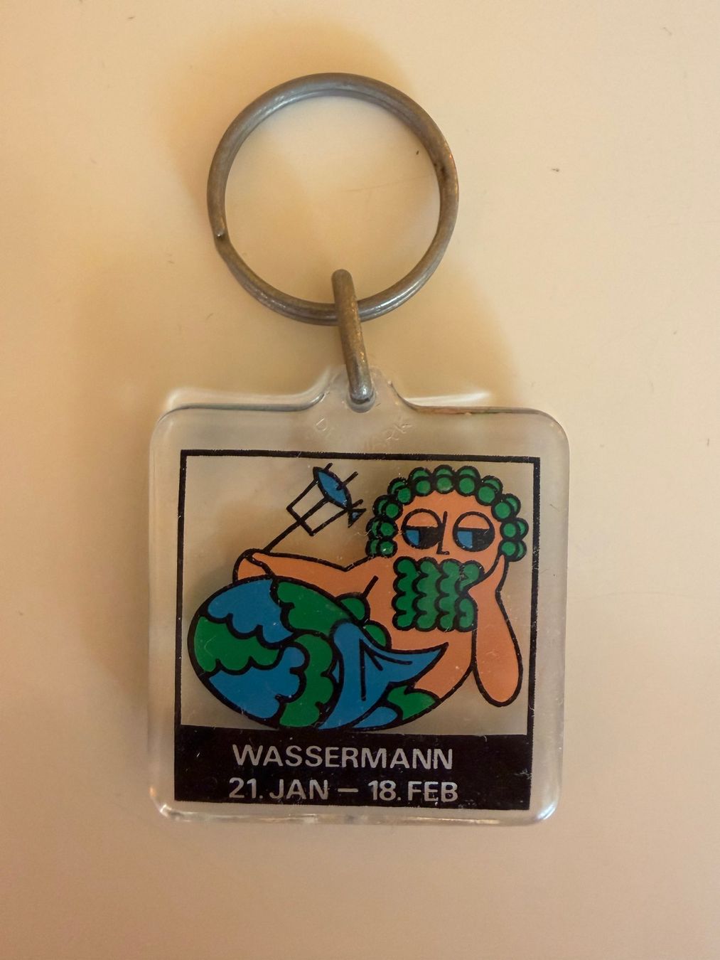 Portachiavi: Vintage "Wassermann" Schlüsselanhänger – Usato da Grüningen venduto da saya14