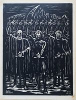 Heini Waser (1913 - 2008) - Holzschnitt