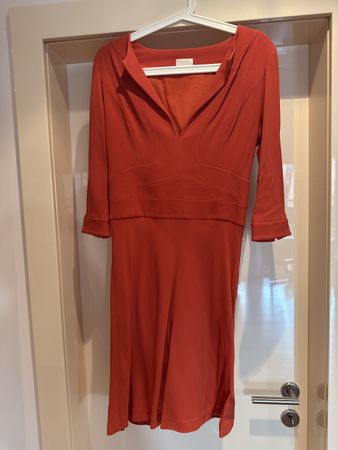 Valentino Roma Orange Dress - Size 42 - Great Style!