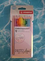 STABILO Aquacolor Pastell - Aquarell-Farbstifte