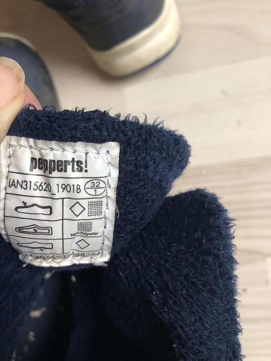Scarpe per ragazzi: Pepperts! Winterstiefel, Gr. 32, dunkelblau – Usato da Ebikon venduto da Stoeckhe 2