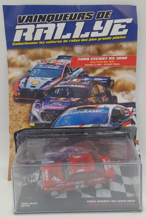 1/43 IXO Ford Escort Mk II  Cossack Winner R.a.c. 1976 Clark