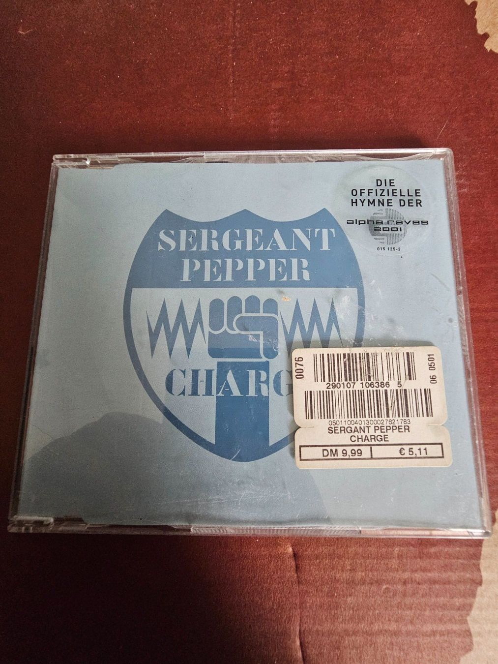 CD: CD Single - Sergeant Pepper – Charge (Trance, 2001) – Usato da Biberist venduto da Foolio0