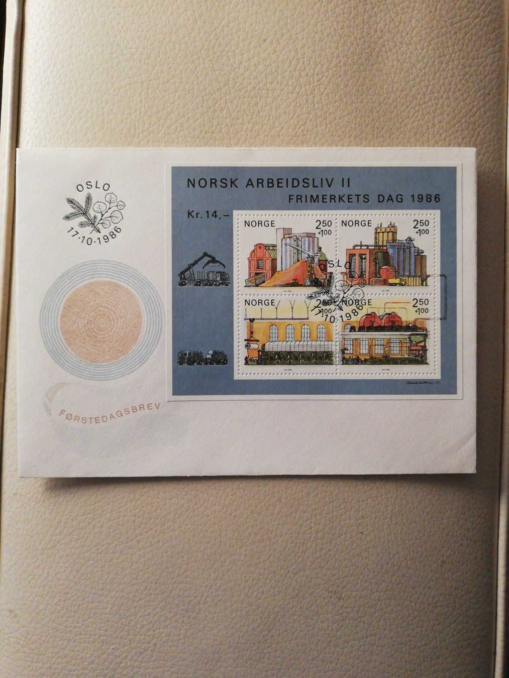 Tutti i francobolli: Norwegen FDC Block 1986 – Usato da zumikon venduto da lotegrandote