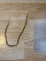 Halskette goldfarben mit Verlängerung