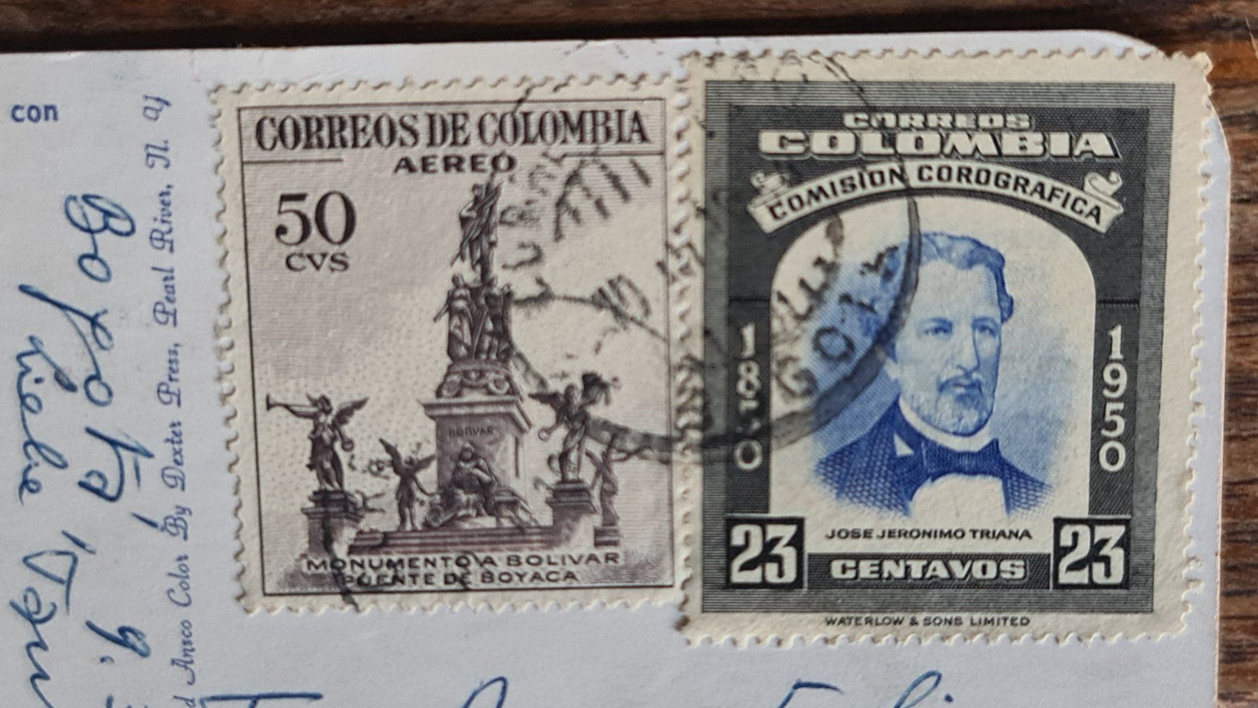 Ansichtskarten: Ansichtskarte Bogota Kolumbien – Gebraucht aus Dintikon von Vexi 1
