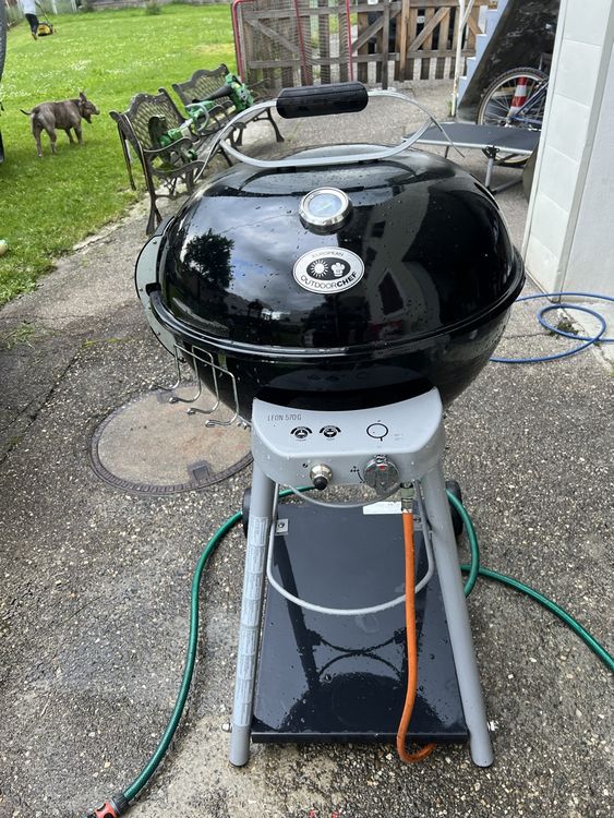 Barbecue A Gas Outdoorchef Leon 570 - Griglia 54cm, Pratico E Ideale Per Giardino E Terrazzo - Foto 5