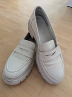 Loafer Schuhe weiss Leder Grösse 38, super Zustand und sehr 