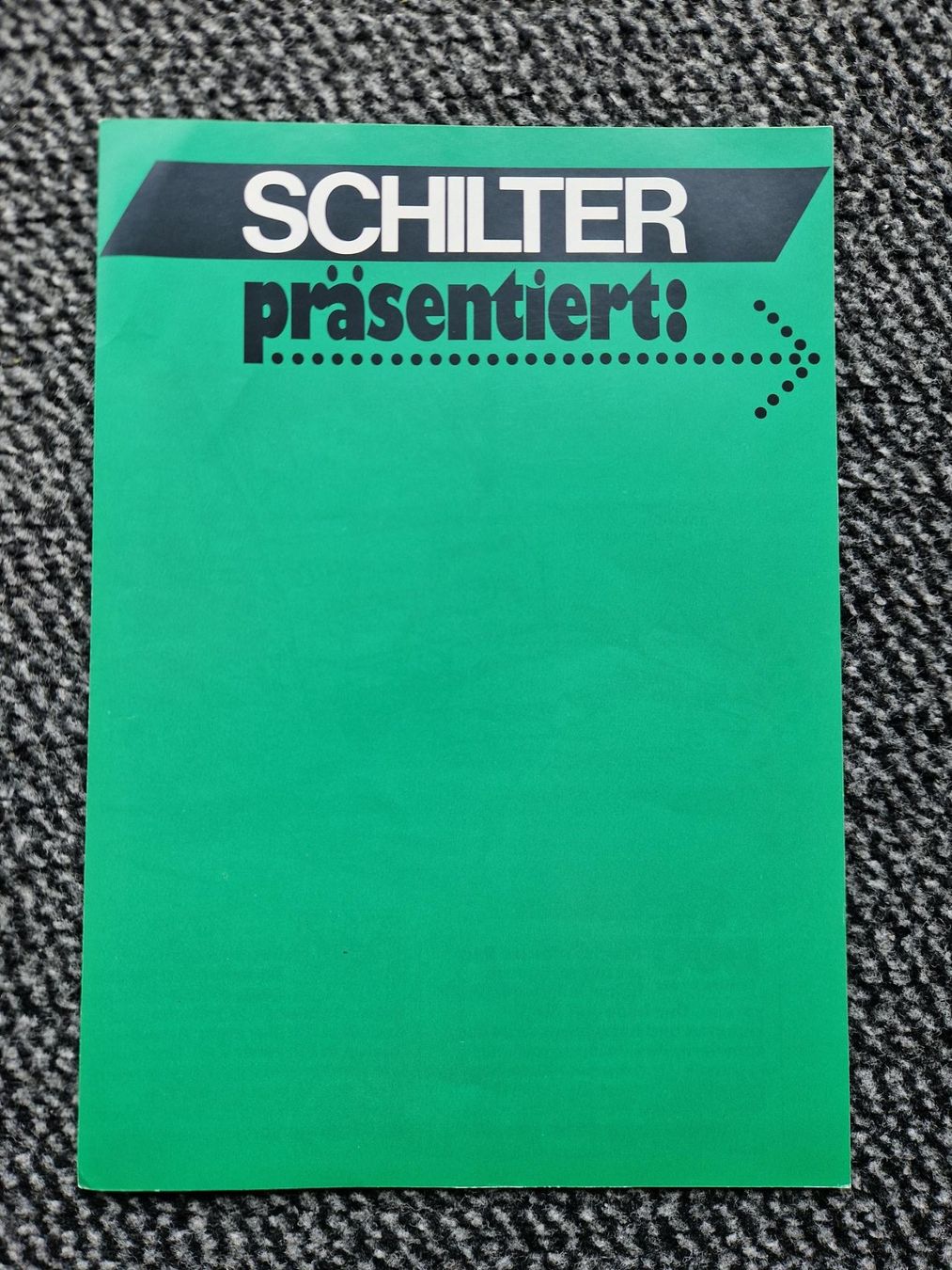 Schilter Trattori: Original Prospekt Schilter 1300 Transporter – Usato da Dürnten venduto da Bachtel84