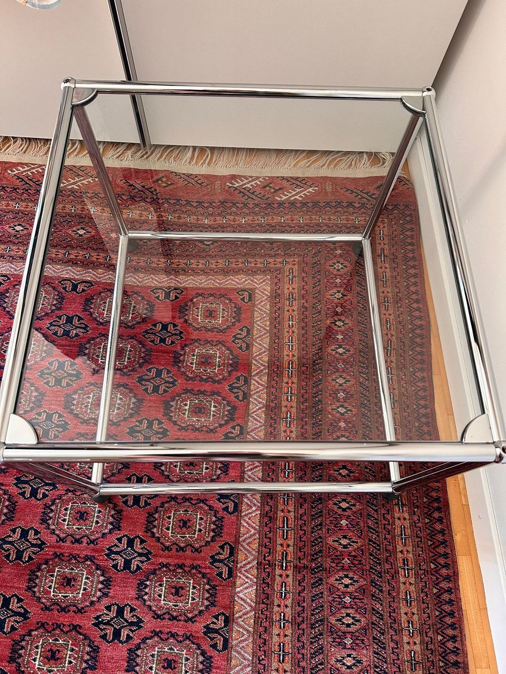 USM Tavoli: USM Glas-Beistelltisch – Usato da Tafers venduto da fredcardo 2