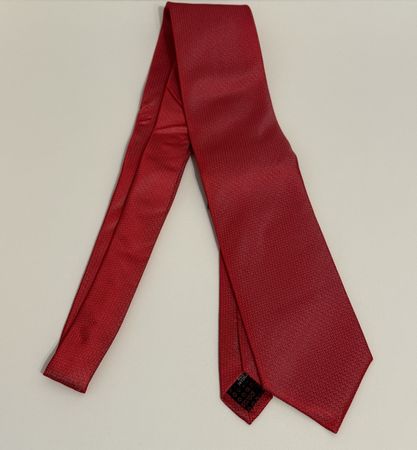 Neu: Rote Seiden Krawatte Original Weisbrod Swiss Made