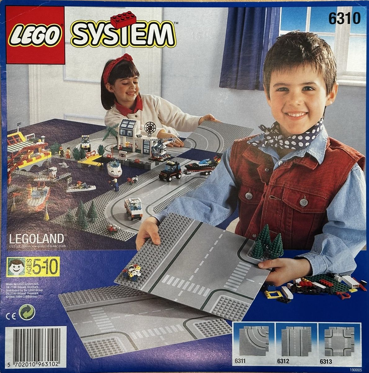 Lego Giocattoli: Lego 6310 T-road Plates – Nuovo (secondo la descrizione) da Bellinzona venduto da Alby_C. 1