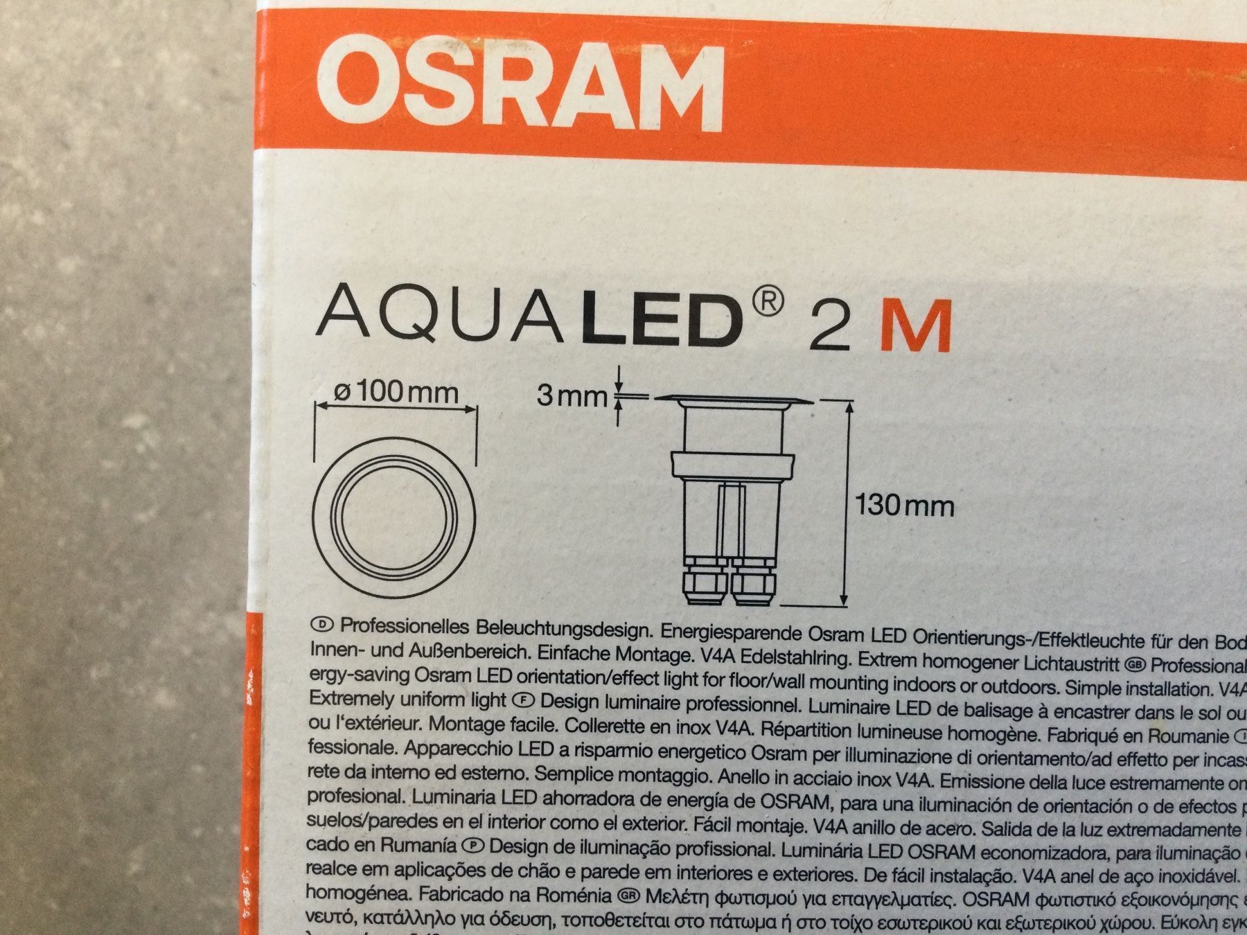 Osram Lampade: Osram Aqua LED 2M – Nuovo e nell'imballaggio originale da Hausen AG venduto da mb2023 2