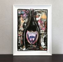 Dom Pérignon Urban Pop Art Kunst Bild Champagner Garcon