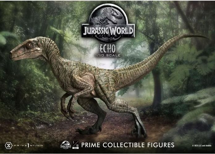 Figuren: Prime 1 Studio Jurassic World: Fallen Kingdom: Echo - 1/10 – Neu und originalverpackt aus Kestenholz von Yosh