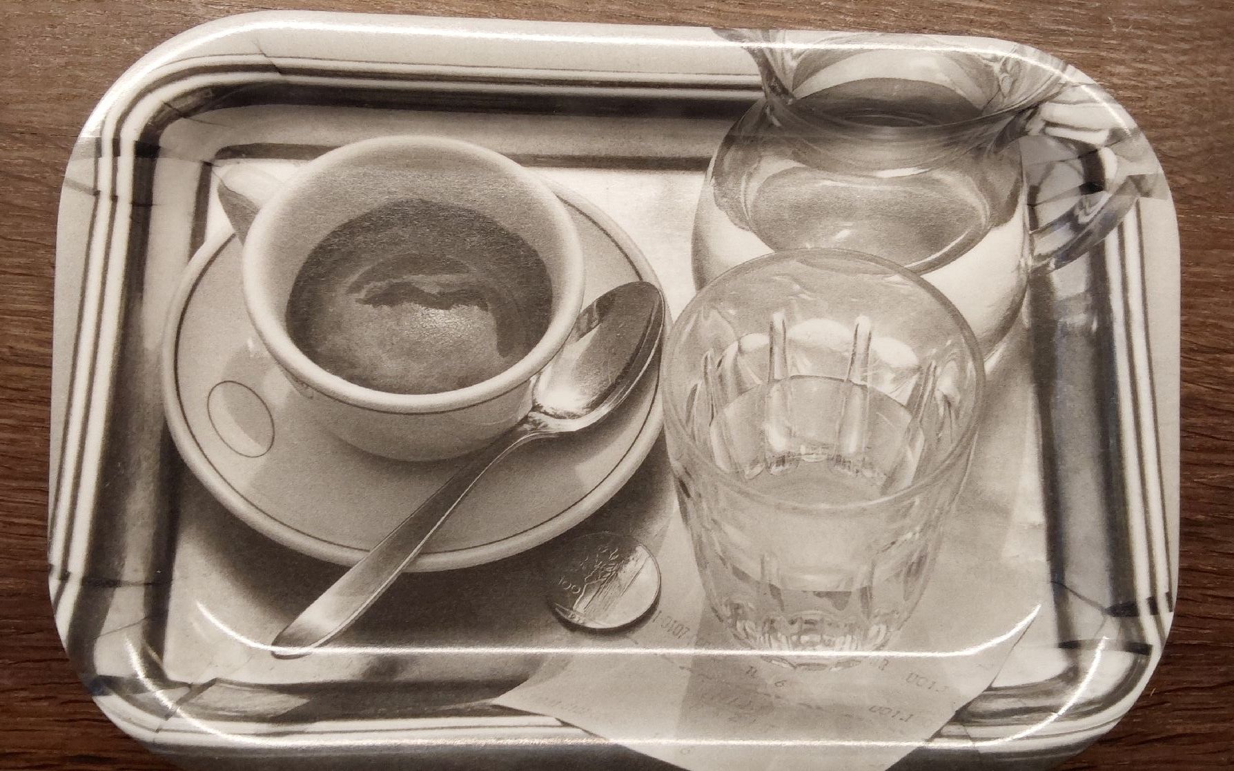 Piatti di portata: 2 Serviertabletts Motiv Kaffee – Nuovo (secondo la descrizione) da Köniz venduto da scopello12 2