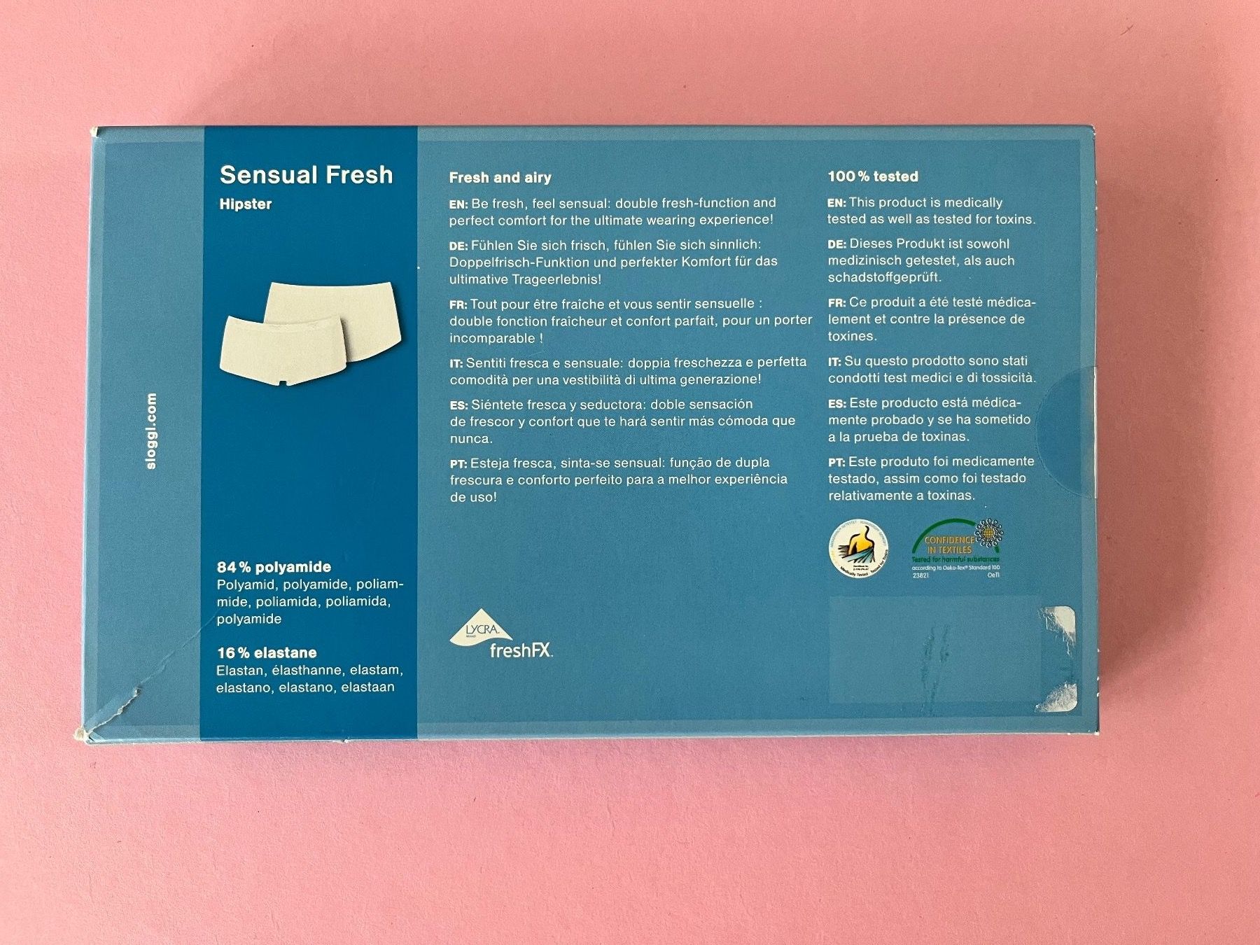 Sloggi Altra biancheria intima: Sloggi Sensual Fresh, Hipster Microfibre, Grösse 38, Weiss – Nuovo e nell'imballaggio originale da Rudolfstetten venduto da gst_g7xl 3