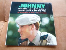 JOHNNY HALLYDAY EP BANDEAU NOIR RARE ! ENVOI EN SUISSE