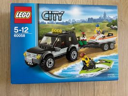 Lego City 60058 4x4 transport scooters mers 5-12 ans - neuf