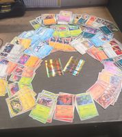 Lot de 192 cartes Pokémon diverses  super etat