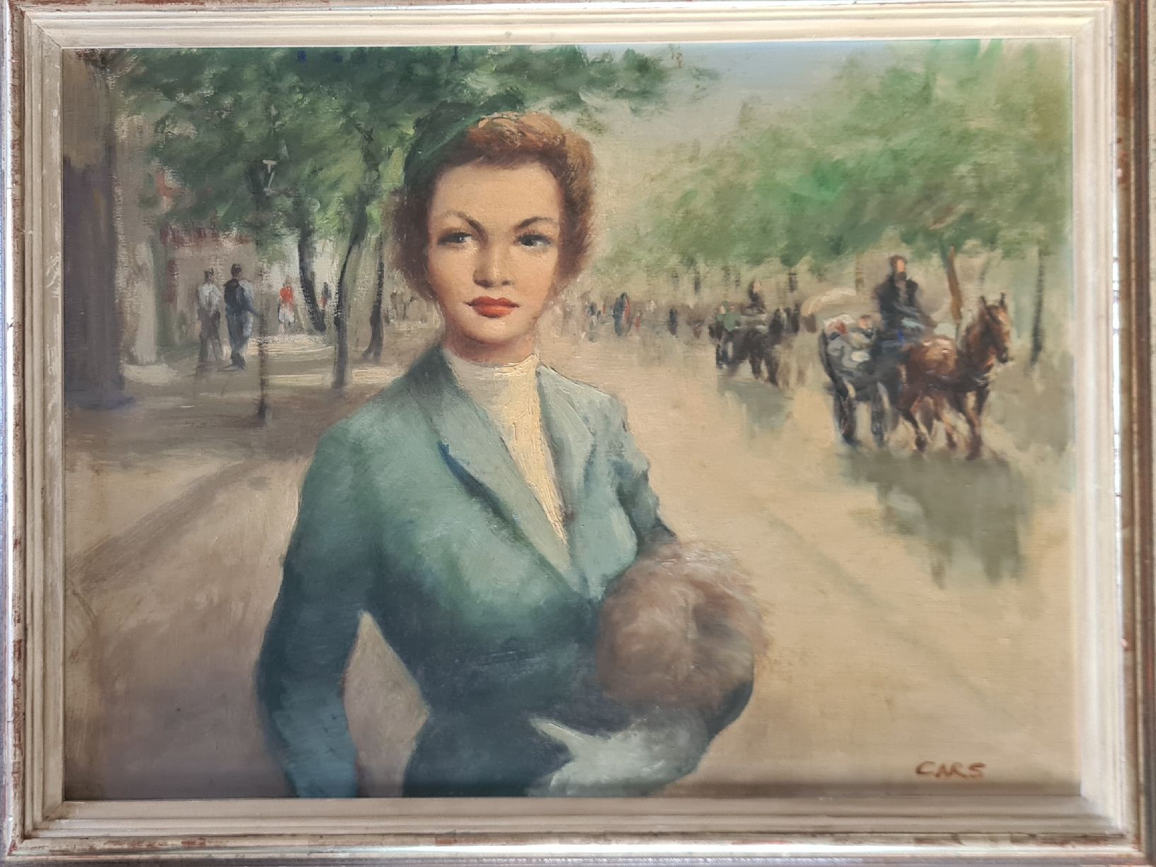 Dipinti: Strassen scene in Paris – Usato da Hünibach venduto da sokothu