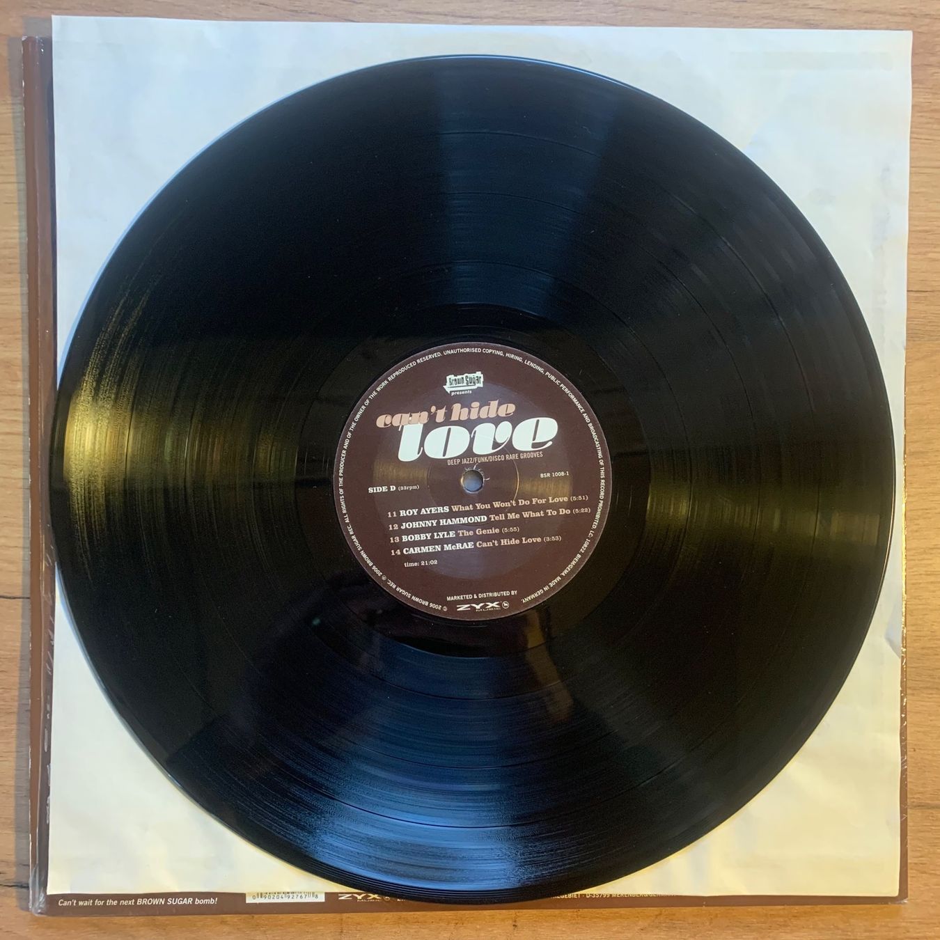 Schallplatten: CAN'T HIDE LOVE...COMPIL GER 2006...VG+/EX – Gebraucht aus Gals von Diskopatshop 2