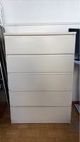 IKEA MALM Kommode weiss mit 5 Schubladen