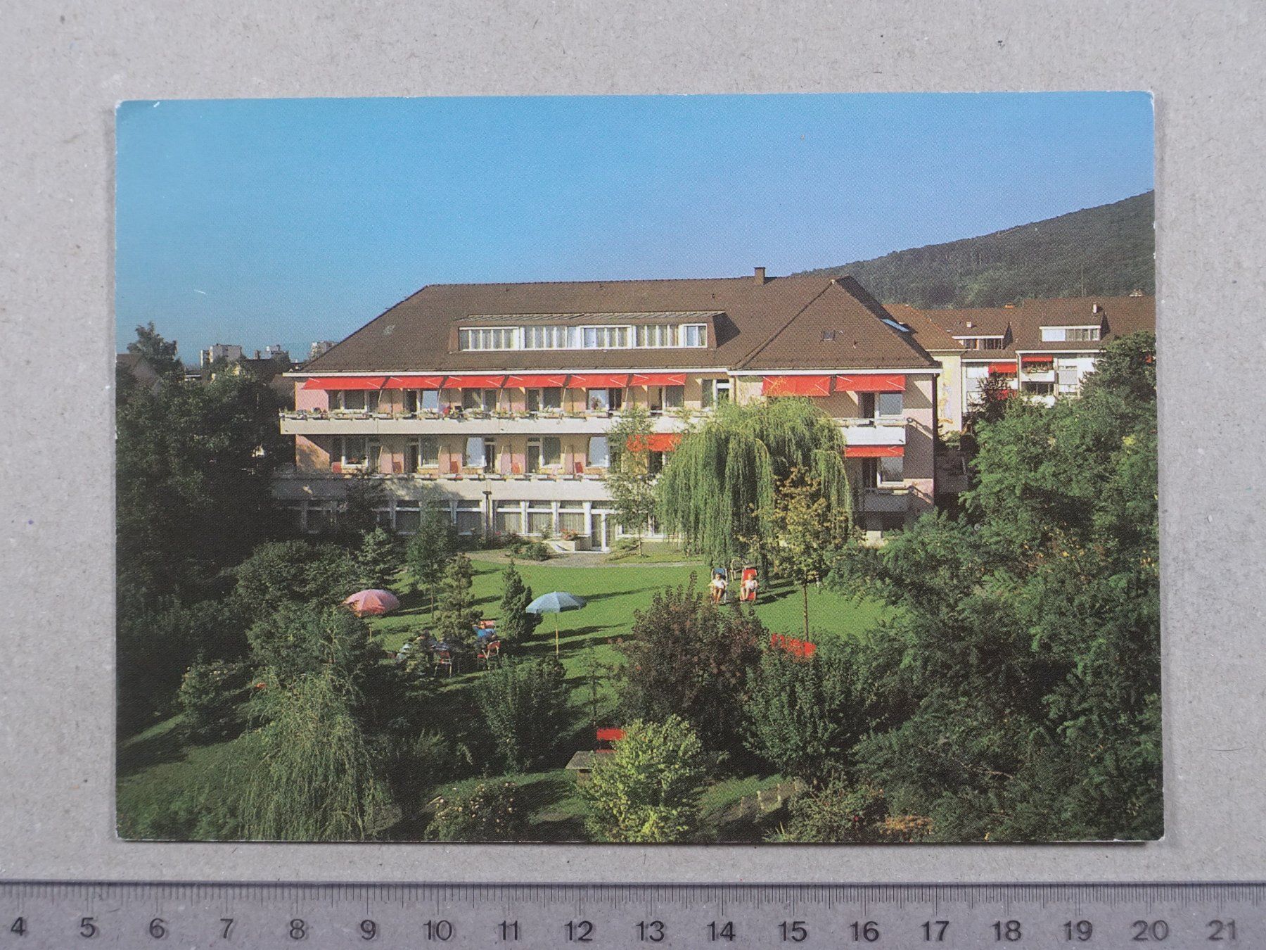 Cartoline postali: Arlesheim BL, Lukas Klinik, 1990 – Usato da Lenzburg venduto da fh1