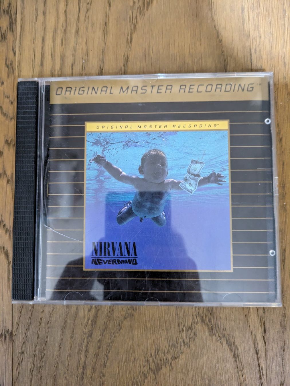 CDs: Nirvana Nevermind 24K vergoldete Original Master CD – Gebraucht aus Schlieren von