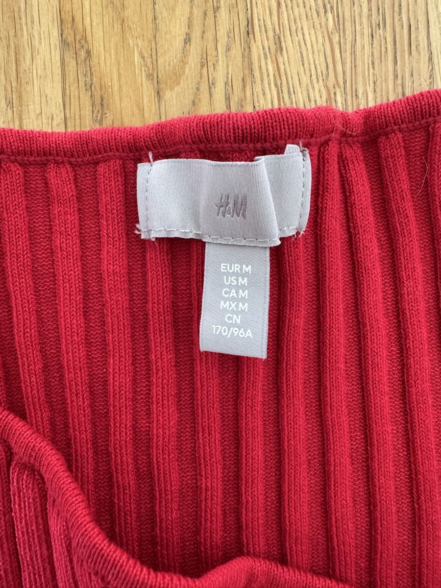 H&M Vestiti: Vestito rosso H&M – Usato da Basel venduto da ser_qy29 2