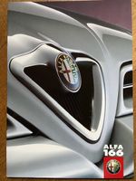 ALFA ROMEO 166 Prospekt im Konvolut mit CH-Preisliste 1999