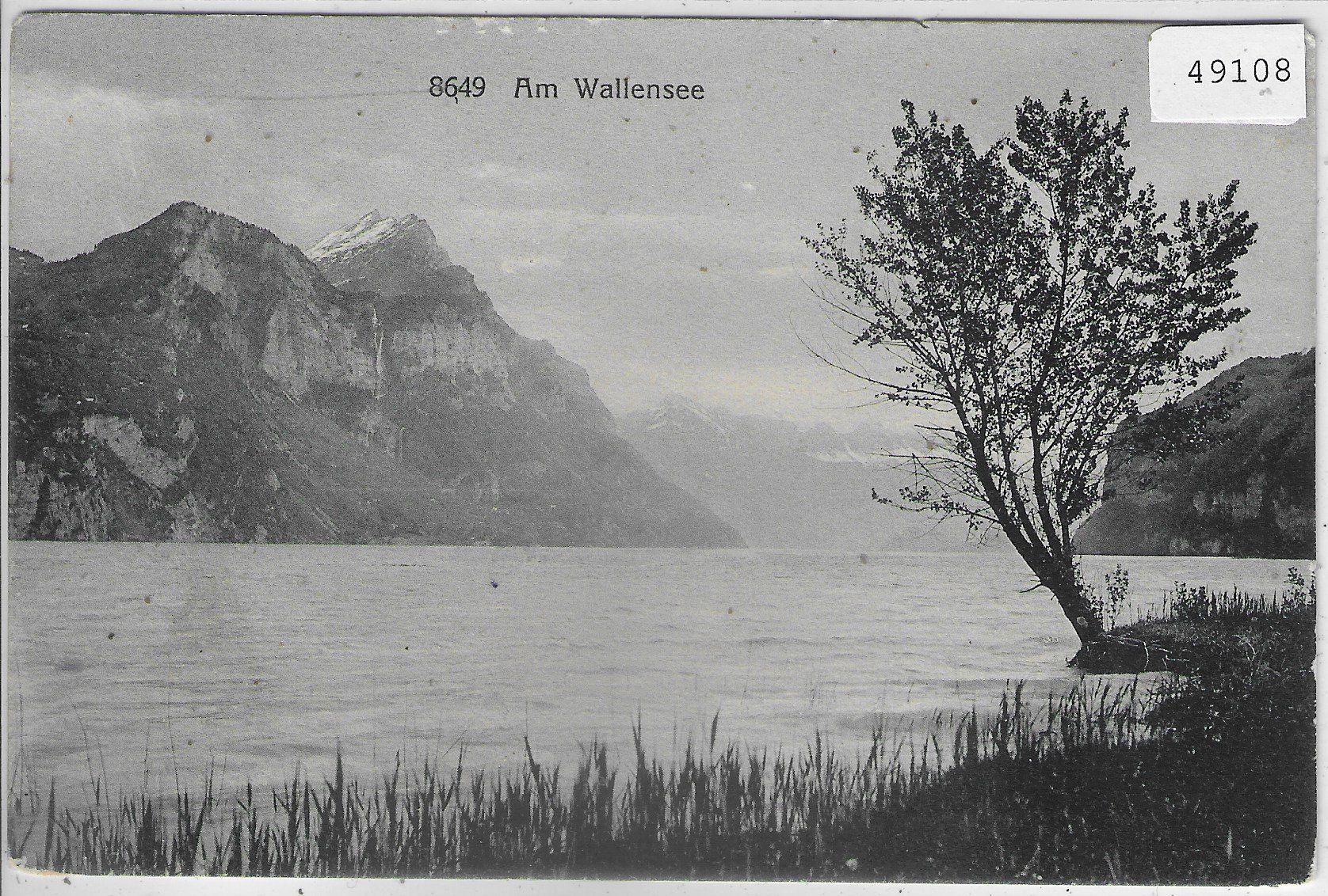 Cartoline postali: Am Wallensee – Usato da Ettingen venduto da Kartenplanet