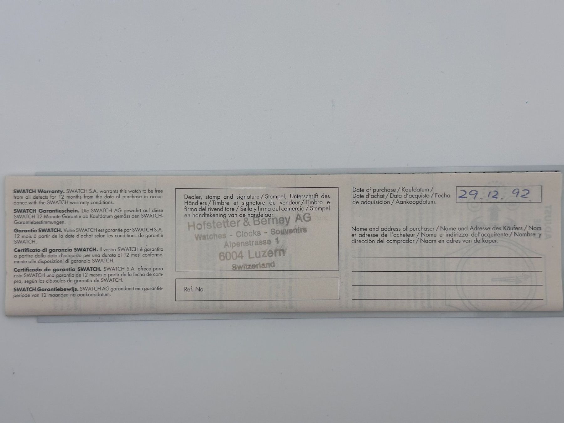 Swatch Orologi: Swatch Stop Watch Jess Rush SSB 100 – Nuovo (secondo la descrizione) da Luzern venduto da Boris5 6