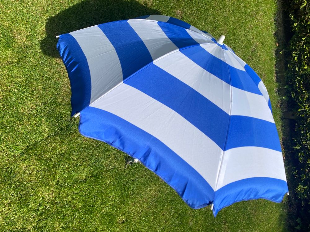Sonnenschirm 120 cm mit Halterung zum anschrauben und drehen Kaufen