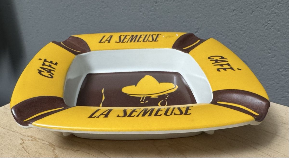 Ornamin Aschenbecher: Aschenbecher La Semeuse, Ornamin, Werbung – Gebraucht aus Rothrist von Luckywinner 1