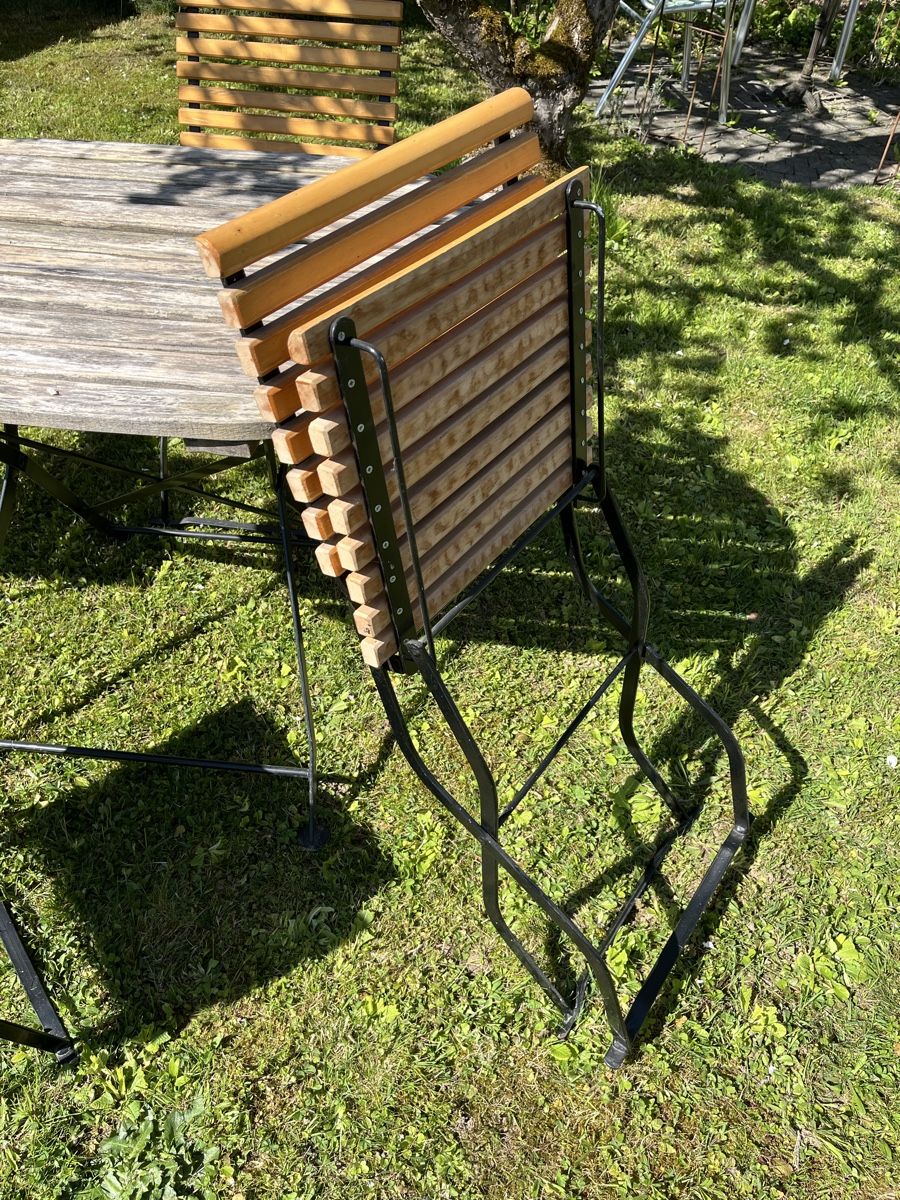 Tavoli: Gartentisch mit 4 Stühlen – Usato da Jona venduto da Merchandise 3