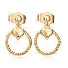 Lami kleinen Creolen Ohrringe Boucles d'Oreille Pl. Or