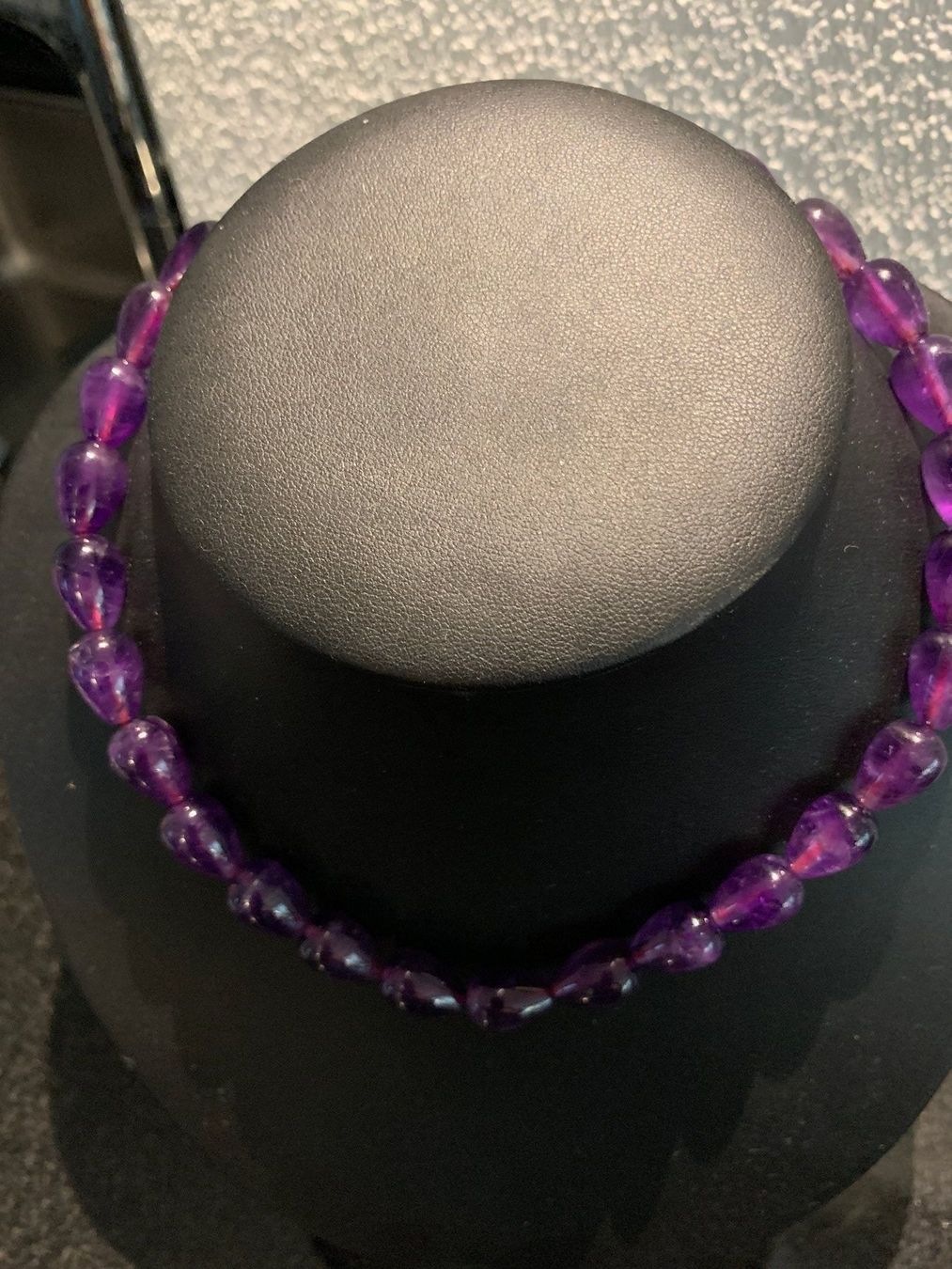 Catenine: Halskette Edelstein Amethyst, Herzform – Nuovo (secondo la descrizione) da Uznach venduto da acs22