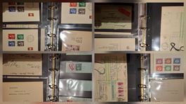 Album diverse Briefe / Ettickets / divetses Schweiz