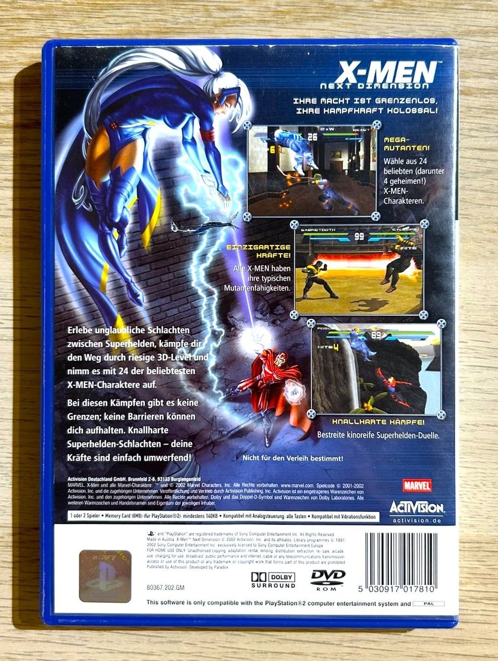 Sony Spiele: X-Men Next Dimension PS2 – Gebraucht aus St. Gallen von Alpine.Arcade 1