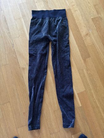 Leggins mit Glitzer S