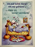 Diddl Postkarte Nr. 9 - aus den frühen Serien 
