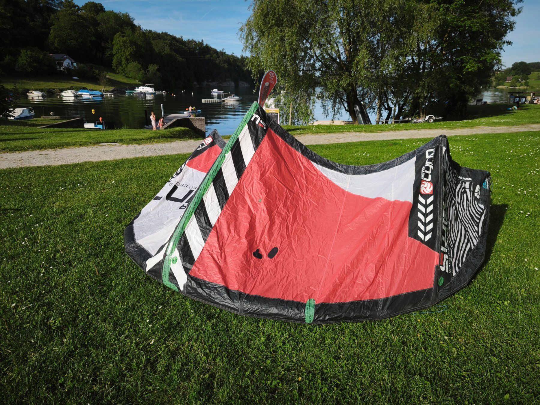 Aquilone: Kite Peter Lynn Swell 8m2 – Usato da Pensier venduto da _la 1