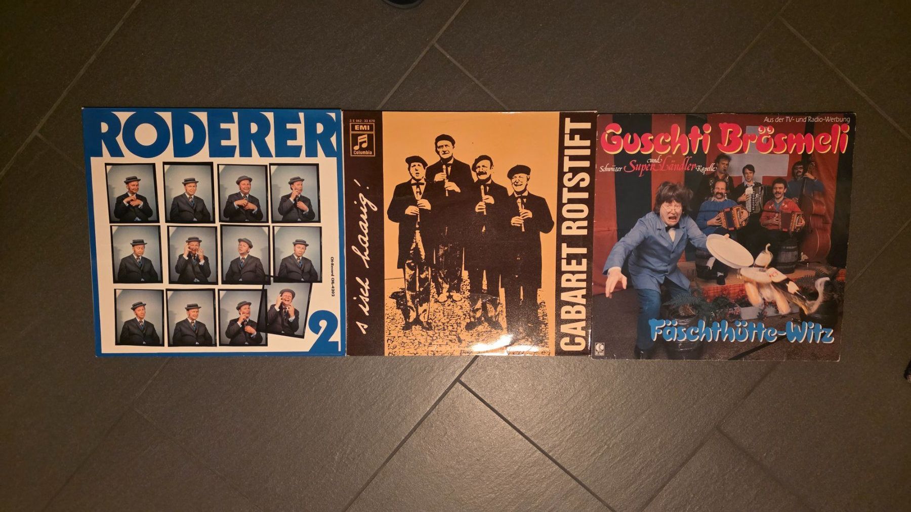 Dischi in vinile: 3 Schallplatten Schweizer Kabarett / Volksmusik – Usato da Malters venduto da mat_6102