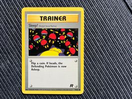 Pokemon Sleep non holo Team Rocket near Mint